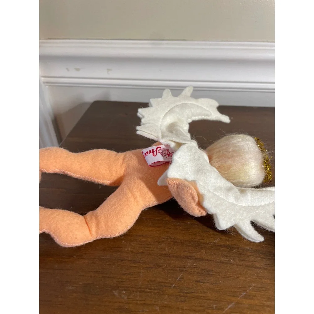 Vintage Annalee Mobilitee Angel Doll 8 Inch Felt Christmas Winged Figure